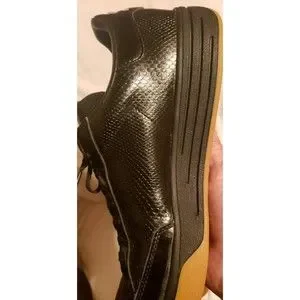 MENS ADIDAS ROD LAVER LUX Sneakers Shoes Black Leather Sz US 8 D74107 adidas | Shoes | Mens Adidas Rod Laver Lux Sneakers Shoes  main image 4
